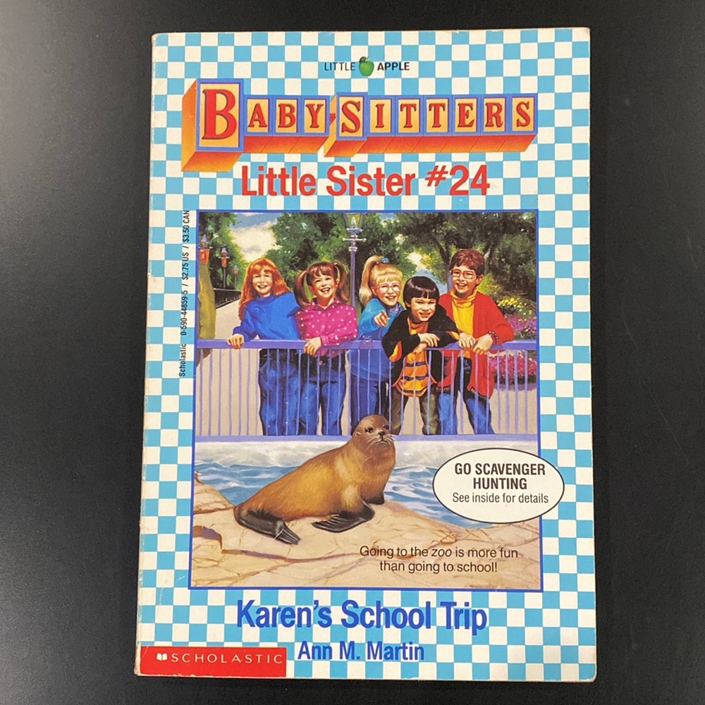 Baby-Sitters Little Sister #24: Karen’s School Trip by Ann M. Martin - Novel